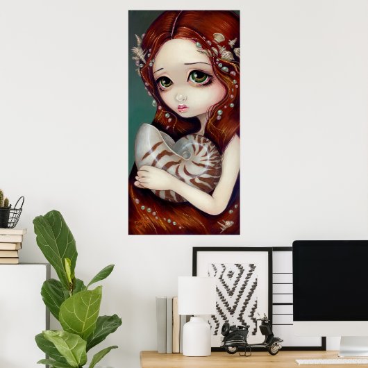 Nautilus Princess Art Print (Thuiskantoor)