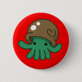 Nautilus. Ronde Button 5,7 Cm (Voorkant)