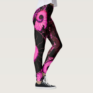 Nautilus roze shell leggings