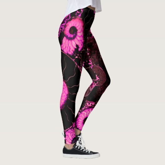 Nautilus roze shell leggings (Rechts)