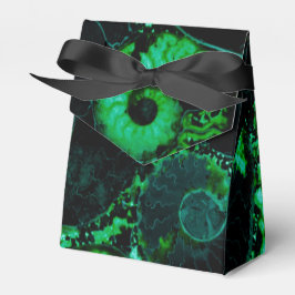 Nautilus schelp - groen ontwerp bedankdoosjes