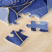 Nautilus Schelp Kunst Legpuzzel (Zijkant)