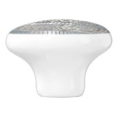 Nautilus Schelp mozaïek kunst Keramische Knop (Zijkant)