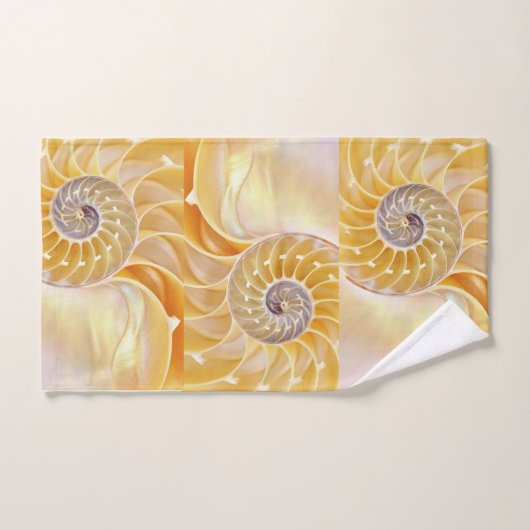 Nautilus seashell badhanddoekset bad handdoek (Handdoek)