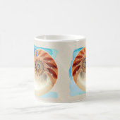 Nautilus Seashell en Zand Koffiemok (Center)