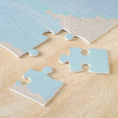 Nautilus Seashell en Zand Legpuzzel (Zijkant)