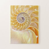 Nautilus Seashell Puzzle Legpuzzel (Verticaal)