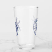 Nautilus Seashell & Starfish Marine Life Custom Glas (Rechts)