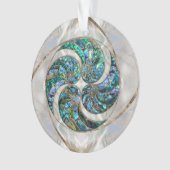 Nautilus Shell - Abalone and Pearl Ornament (voorkant)