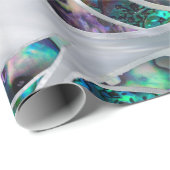 Nautilus Shell Abalone en Pearl Cadeaupapier (Rol Hoek)