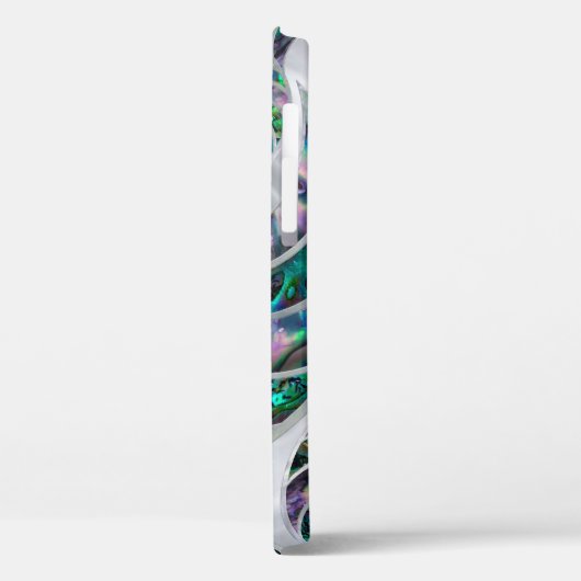 Nautilus Shell Abalone en Pearl Case-Mate iPhone Case (Achterkant / Links)