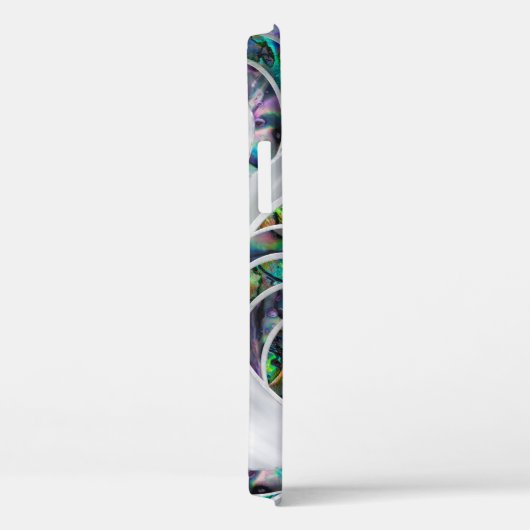 Nautilus Shell Abalone en Pearl Case-Mate iPhone Case (Achterkant / Rechts)
