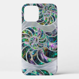 Nautilus Shell Abalone en Pearl Case-Mate iPhone Case