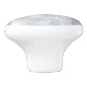 Nautilus Shell - Abalone en Pearl Keramische Knop (Zijkant)