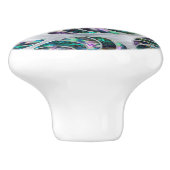 Nautilus Shell Abalone en Pearl Keramische Knop (Zijkant)