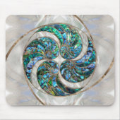 Nautilus Shell - Abalone en Pearl Muismat (Voorkant)