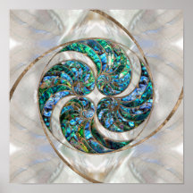 Nautilus Shell - Abalone en Pearl