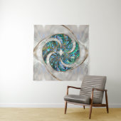 Nautilus Shell - Abalone en Pearl Wandkleed (In Situ (horizontaal))