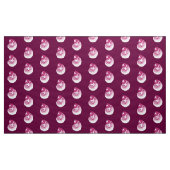 Nautilus Shell - aubergine paarse en wit Stof (Yard (91,4 cm))