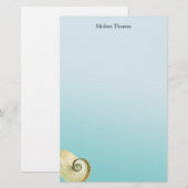 Nautilus shell briefpapier (Voorkant / Achterkant)