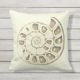 Nautilus Shell Buitenkussen