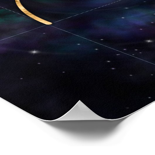 Nautilus Shell - Geometry Sacred Poster (Hoek)