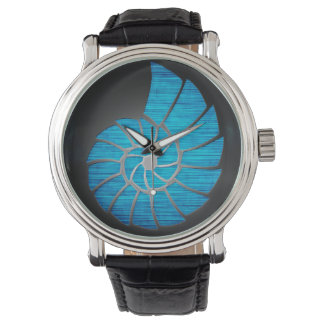 Nautilus Shell Horloge