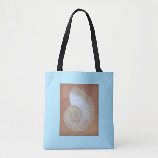 Nautilus Shell II Canvas tas (Voorkant)