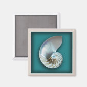 Nautilus shell magneet (Voorkant / Achterkant)