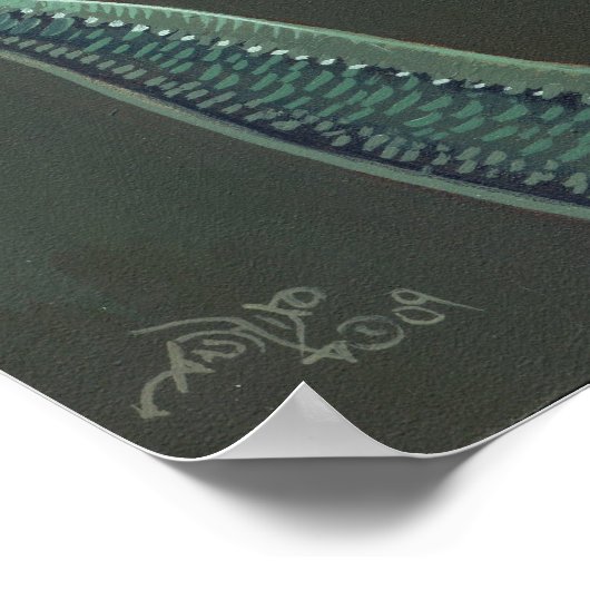 Nautilus Shell Mermaid Art Print (Hoek)