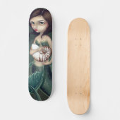 Nautilus Shell Mermaid Skateboard (Voorkant)