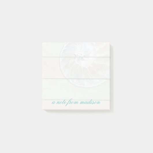 Nautilus Shell Post-it® Notes (Voorkant)