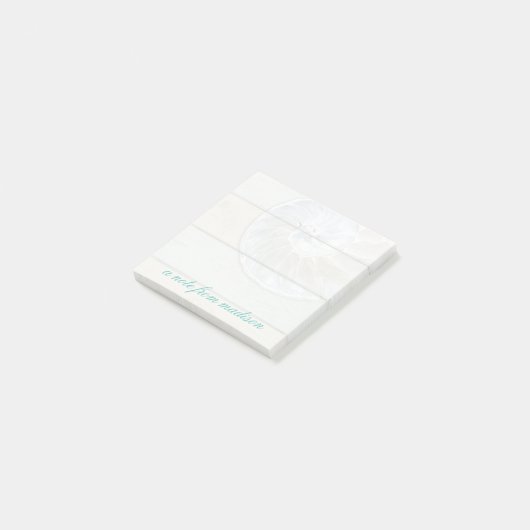 Nautilus Shell Post-it® Notes (Schuin)