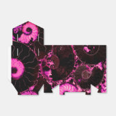 Nautilus shell - roze ontwerp bedankdoosjes (Uitgevouwen)