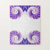 nautilus shell seashell Fibonacci swirl Legpuzzel (Verticaal)