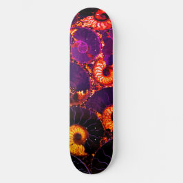 Nautilus shell skateboard
