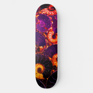 Nautilus shell skateboard