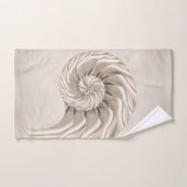 Nautilus Shell Tekening Bad Handdoek (Handdoek)