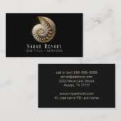 Nautilus Shell Visitekaartje (Voorkant / Achterkant)