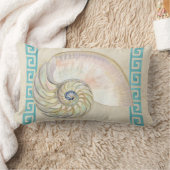 Nautilus Shell Waterverf Grieks Zeer belangrijk Da Kussen (Deken)