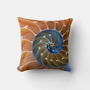 Nautilus spiralen kussen