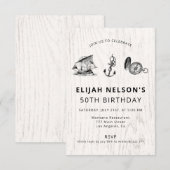 Nautilus Symbolen Verjaardag Kaart (Voorkant / Achterkant)