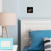 Nautilusschelp digitaal tekenen folie afdrukken (Insitu (Slaapkamer))