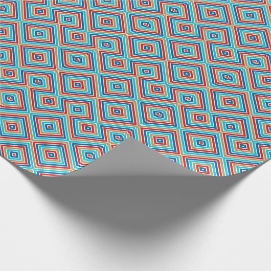 Nautisch 1 ontwerp cadeaupapier (Hoek)