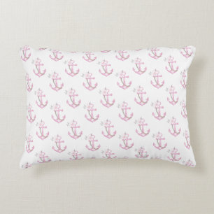 Nautisch Accentkussen Roze Waterverfanker Co Accent Kussen