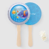 Nautisch Afstuderen Handwaaier (Voorkant en achterkant)