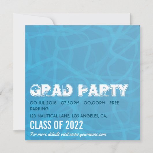 Nautisch Afstuderen Kaart (Achterkant)