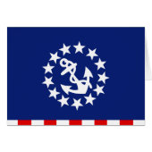 Nautisch Amerikaans vlag (Voorkant Horizontaal)