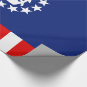Nautisch Amerikaans vlag Cadeaupapier (Hoek)