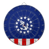 Nautisch Amerikaans vlag Dartbord (Voorkant)